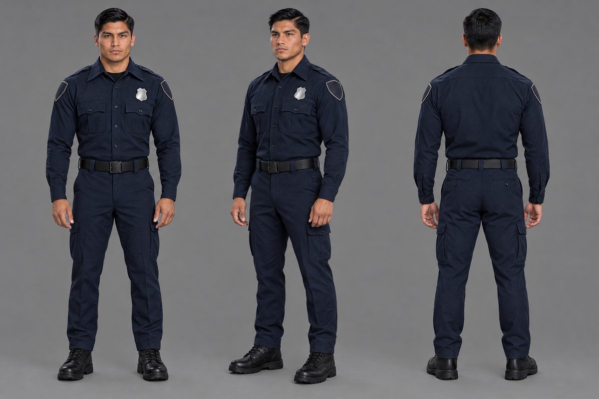 Wade Yazzie front, three-quarter and back